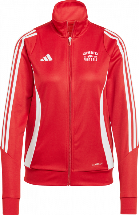 Adidas - Tr Football Full-Zip Women - T Power Red & biały