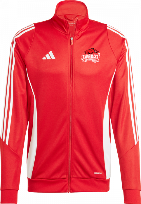 Adidas - Tr Cheerleader Full-Zip Børn - T Power Red & hvid