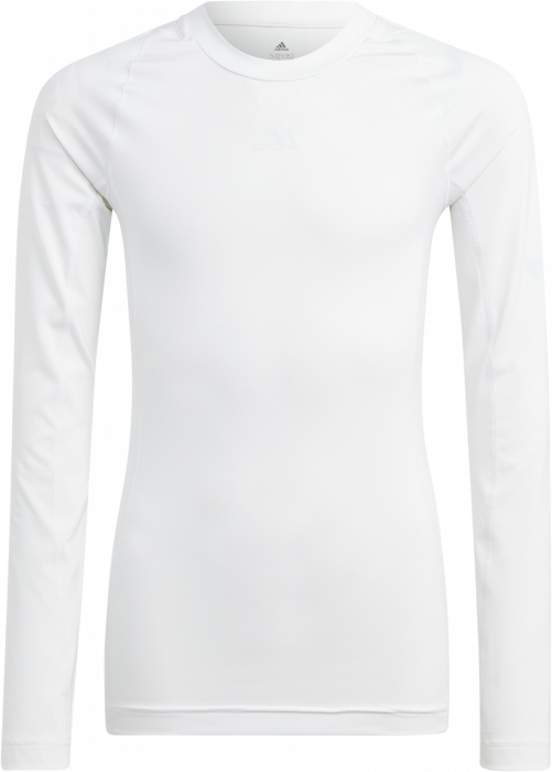 Adidas - Techfit Long Sleeve Baselayer Børn - White