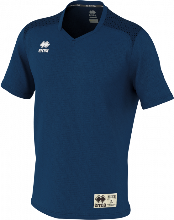 Errea - Heat Shooting Shirt 3.0 - Navy Blå & hvid