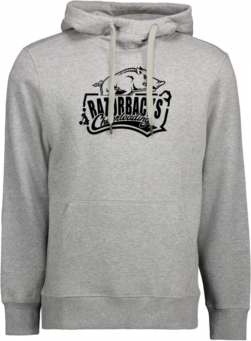 ID - Triangle Razorbacks Cheerleader Hoodie Men - Grey Melange