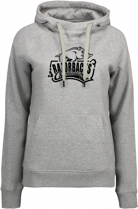 ID - Triangle Razorbacks Cheerleader Hoodie Women - Grey Melange