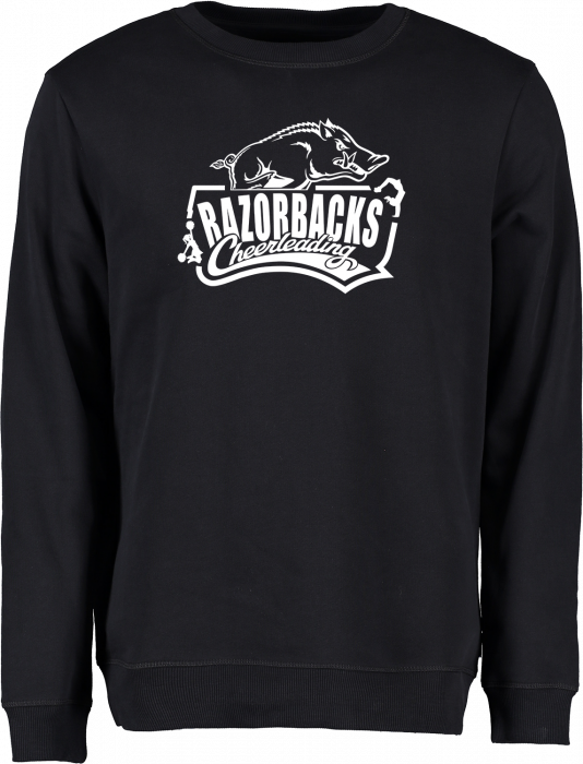 ID - Triangle Razorbacks Cheerleader Crewneck Men - Negro