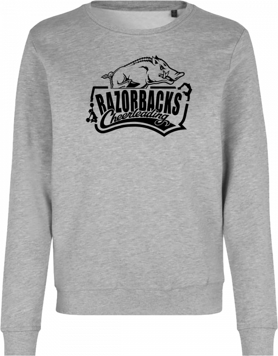 ID - Triangle Razorbacks Cheerleader Crewnweck Women - Grey Melange