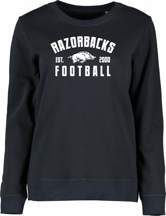 ID - Triangle Razorbacks Football Crewnweck Women - Preto