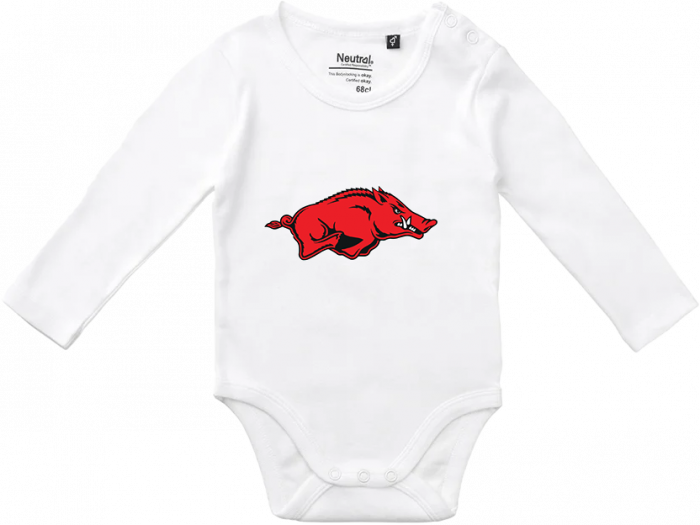 Neutral - Tr Long Sleeve Baby Bodysuit - White