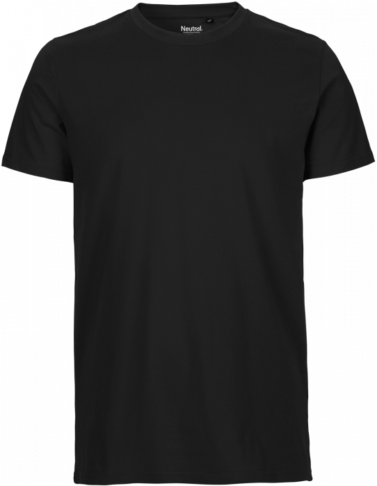 Neutral - Økologisk Fit Bomulds T-Shirt - Sort
